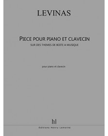 Pièce Pour Piano et Clavecin