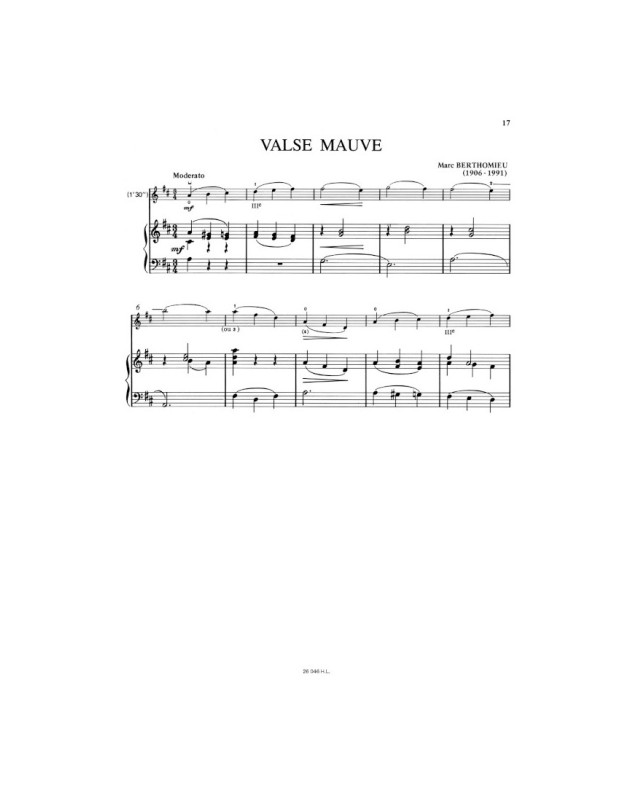Violon dans l'âme Vol.3 - Bruno Garlej - Editions Henry Lemoine