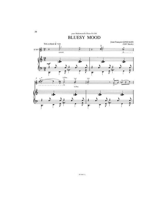 Violon dans l'âme Vol.3 - Bruno Garlej - Editions Henry Lemoine