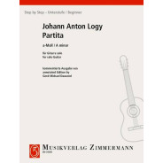 Partita A-Moll - A Minor - Guitare - Johann Anton Logy - Zimmermann