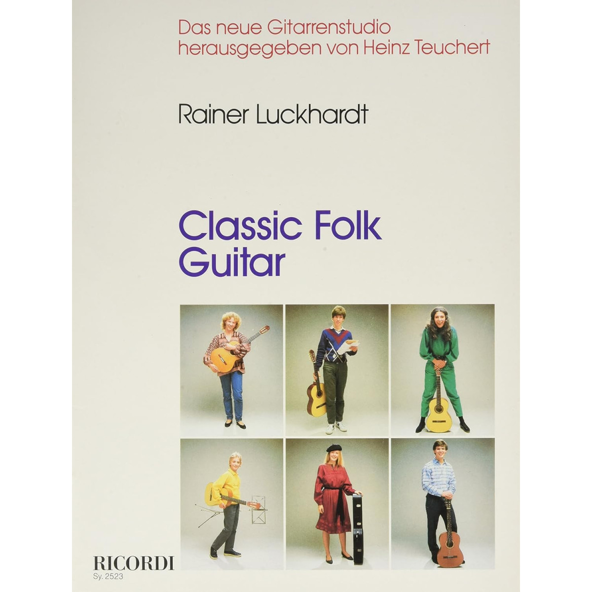 Classic Folk Guitar - Rainer Luckhardt - Ricordi Berlin