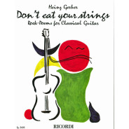 Don't eat your strings - Guitare - Heinz Gerber - Ricordi