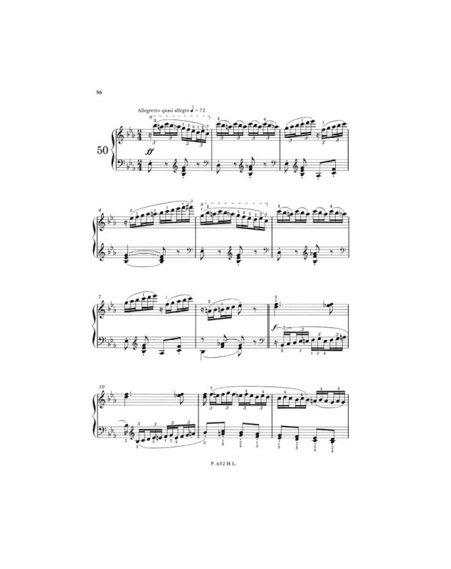 Henry Lemoine : 50 études Faciles et Progressives Opus 37