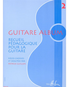Patrick Guillem : Guitare album 2 - Editions Henry Lemoine