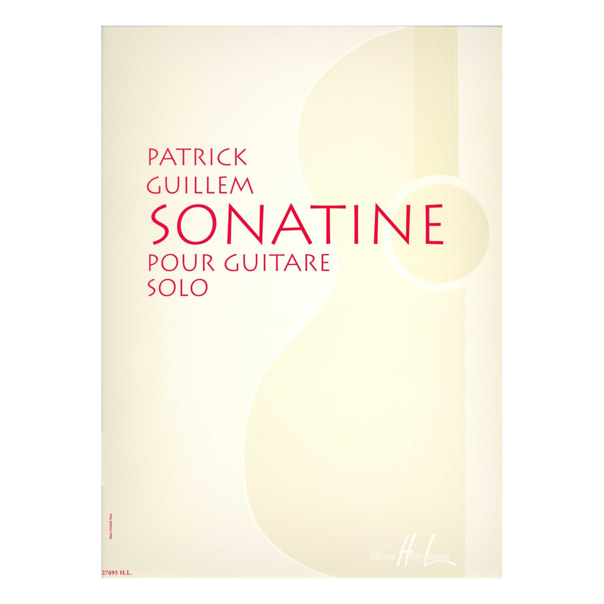 Patrick Guillem : Sonatine Pour Guitare