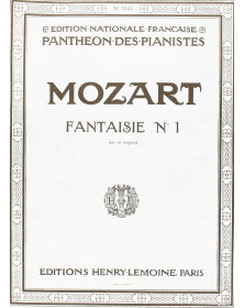 Fantaisie n°1 ut majeur