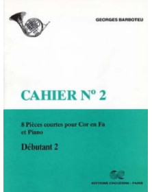 Cahier N°2 : 8 Pièces Courtes