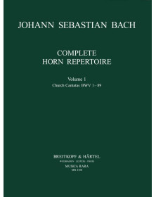 JS Bach : Complete Horn Repertoire Vol. 1 - Musica Rara