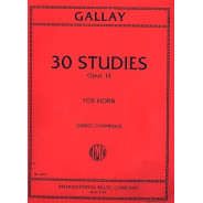 Jacques-François Gallay : 30 Studi Op. 13 Etudes pour Cor