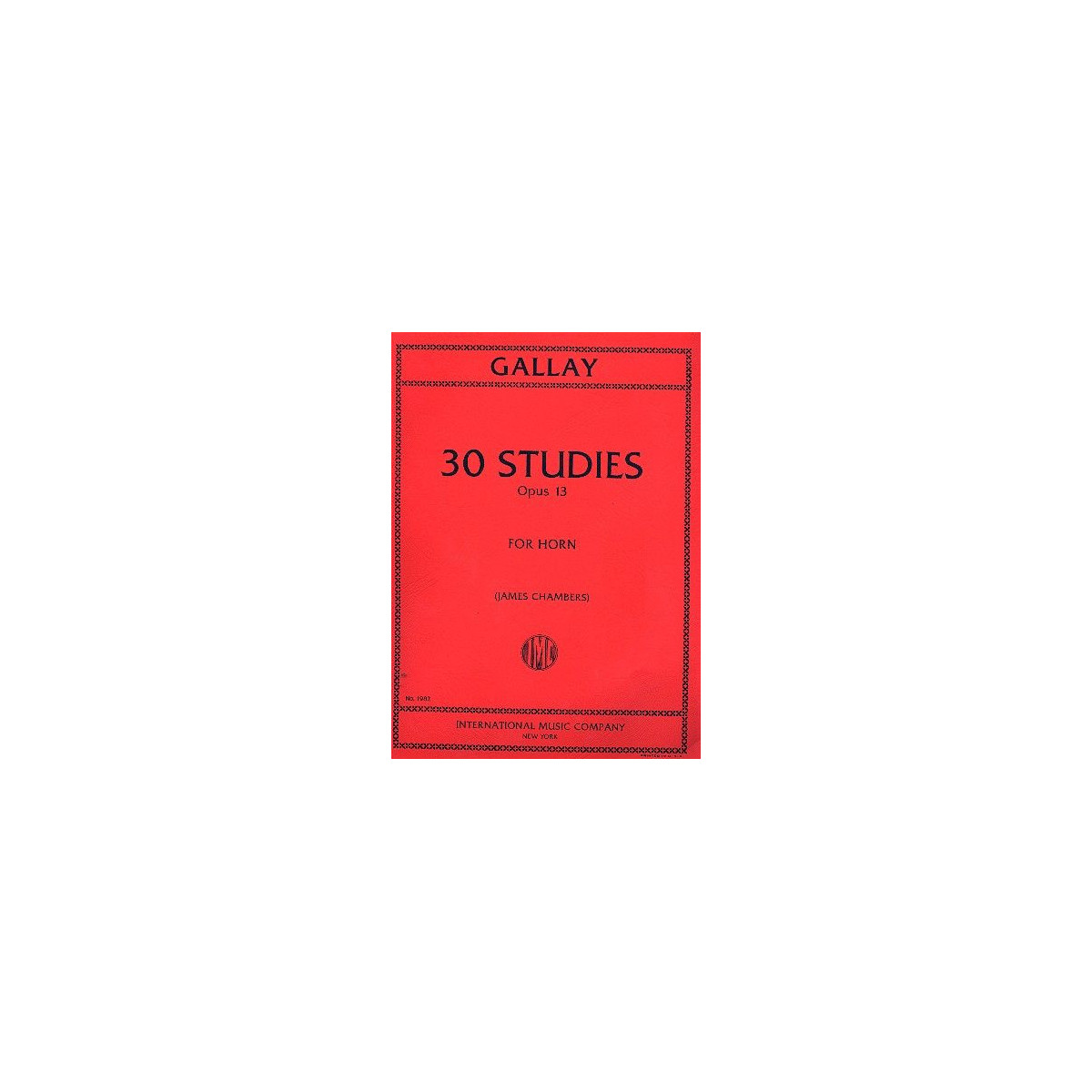 Jacques-François Gallay : 30 Studi Op. 13 Etudes pour Cor