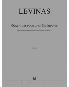 Ouverture pour une fête étrange