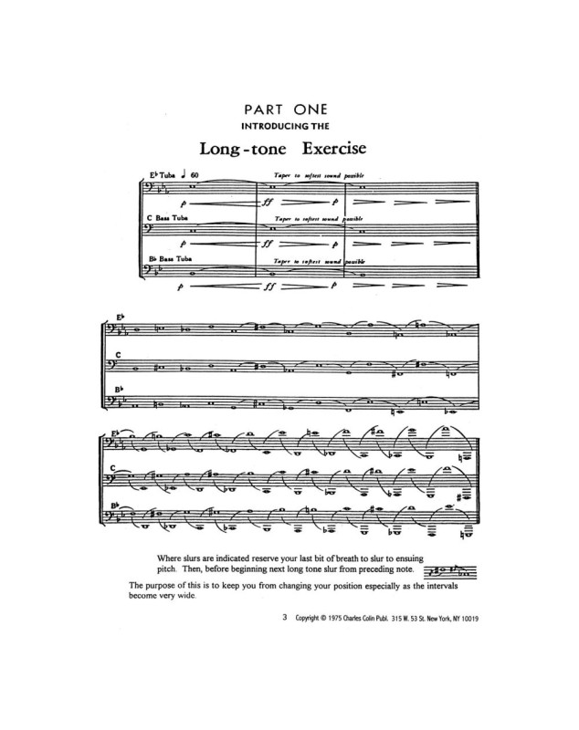 William Bell : Tuba Warm Ups and Daily Routines - Charles Colin