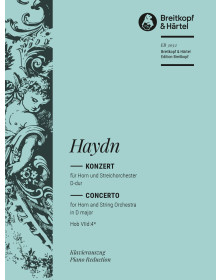 Joseph Haydn : Concerto pour cor N° 2 en ré Majeur - D-dur Hob VIId Nr. 4
