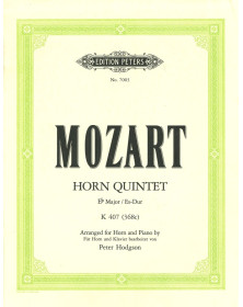 Horn Quintet K 407 (368c)