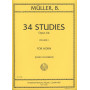 Bernhard Eduard Müller : 34 Studies Op. 64 Vol. 1 (Chambers) - IMC2168