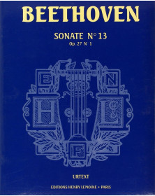 Sonate n°13 Op. 27 N°1