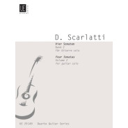 Domenico Scarlatti : 4 Sonates K291 452 213 301 - Guitare