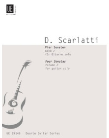 Domenico Scarlatti : 4 Sonates K291 452 213 301 - Guitare