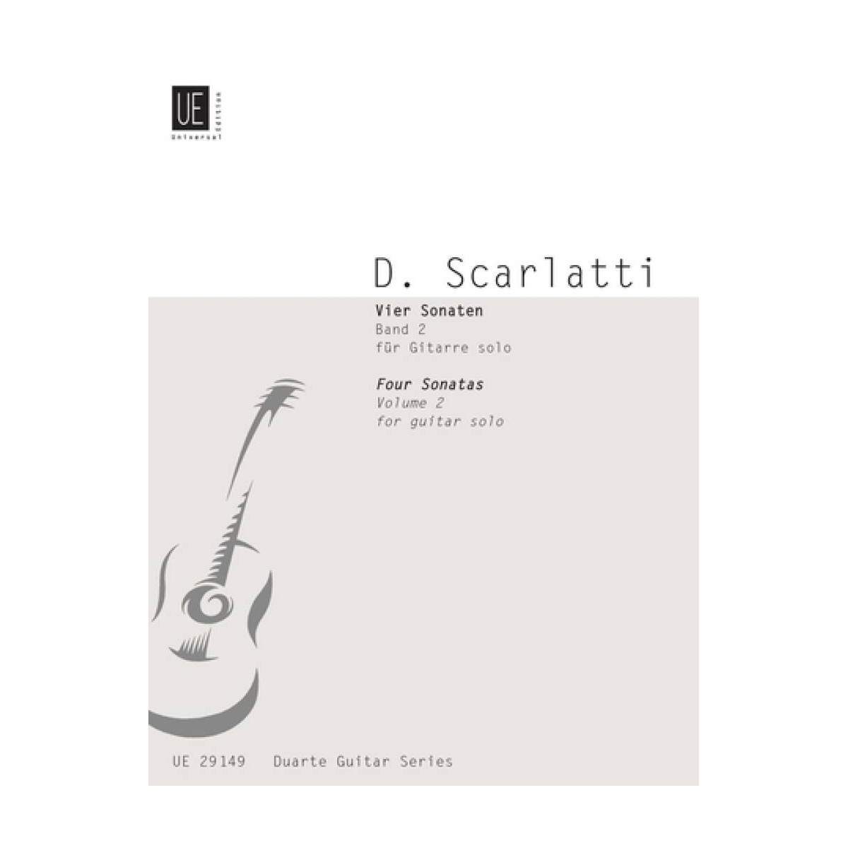 Domenico Scarlatti : 4 Sonates K291 452 213 301 - Guitare