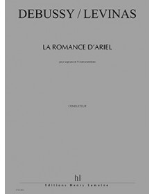 La romance d'Ariel extr. de Chansons