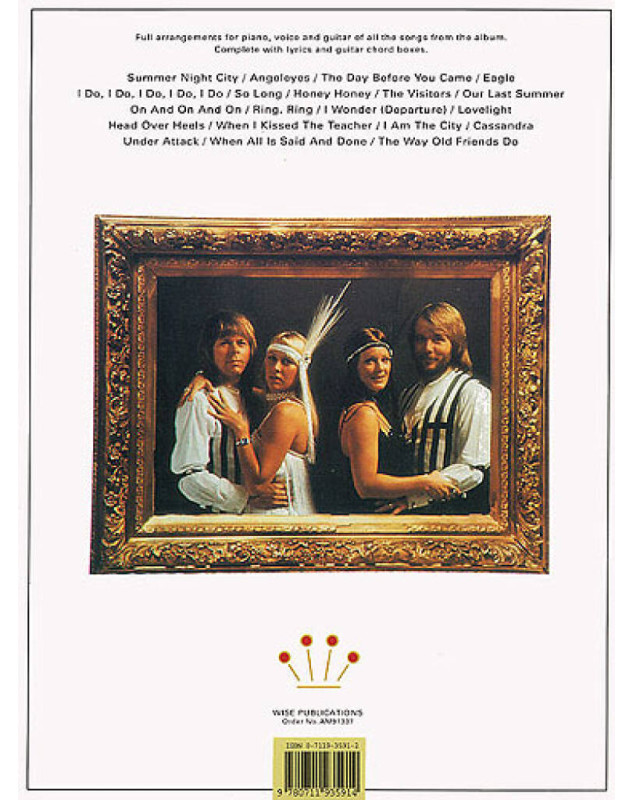 More ABBA Gold - Album pour Piano, Voix et Guitare - AM91337 - 9780711935914