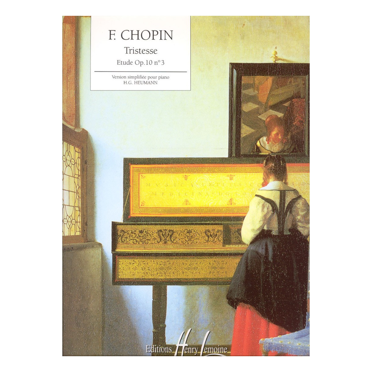 Frédéric Chopin : Etude Op.10 n°3 Tristesse - Piano Facile