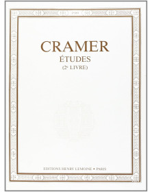 Cramer - Études Vol. 2 - Piano - Editions Henry Lemoine