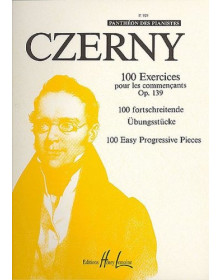 Carl Czerny : 100 Exercices pour les commençants Op.139
