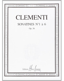 Sonatines N° 1 à 6 Op.36