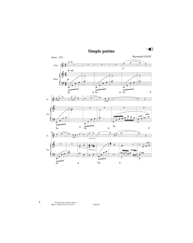 Annick Sarrien-Perrier : Le Nouveau Petit Flûté Vol.11 - Piano inclus