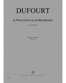 Le Philosophe selon Rembrandt