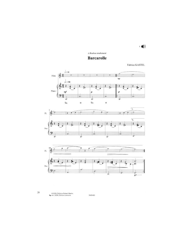 Annick Sarrien-Perrier : Le Nouveau Petit Flûté Vol.11 - Piano inclus