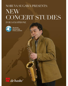 Nobuya Sugawa : New Concert Studies for Saxophone