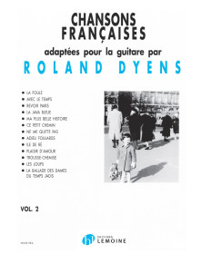 Roland Dyens : Chansons françaises Vol.2 - Pour Guitare