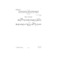 Francis Kleynjans : Six (6) Variations Caractéristiques - Guitare