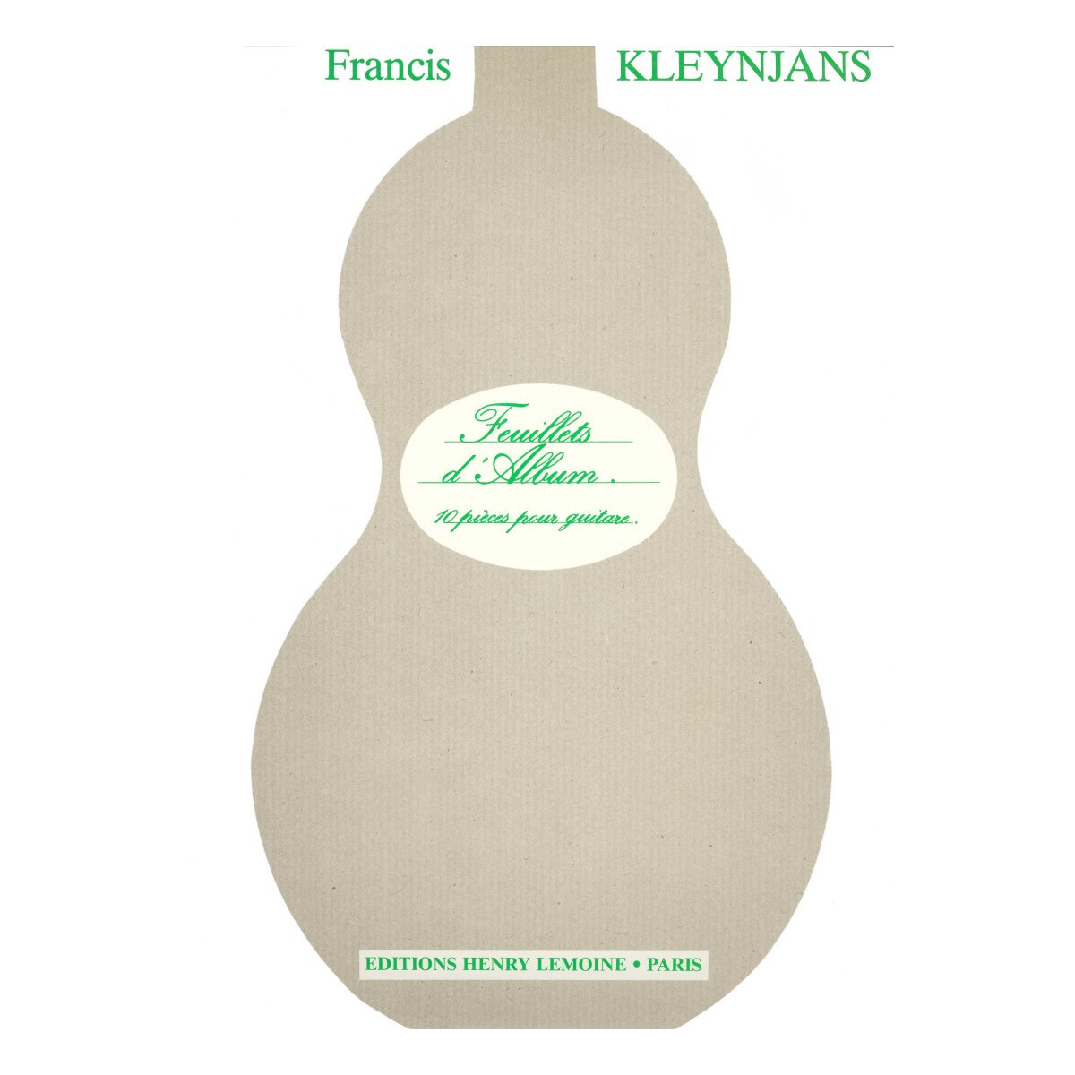 Francis Kleynjans : Feuillets d'album