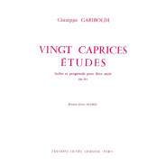 Giuseppe Gariboldi : Vingt (20) Caprices Etudes Op.333  - Flûte