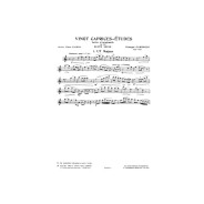 Giuseppe Gariboldi : Vingt (20) Caprices Etudes Op.333  - Flûte