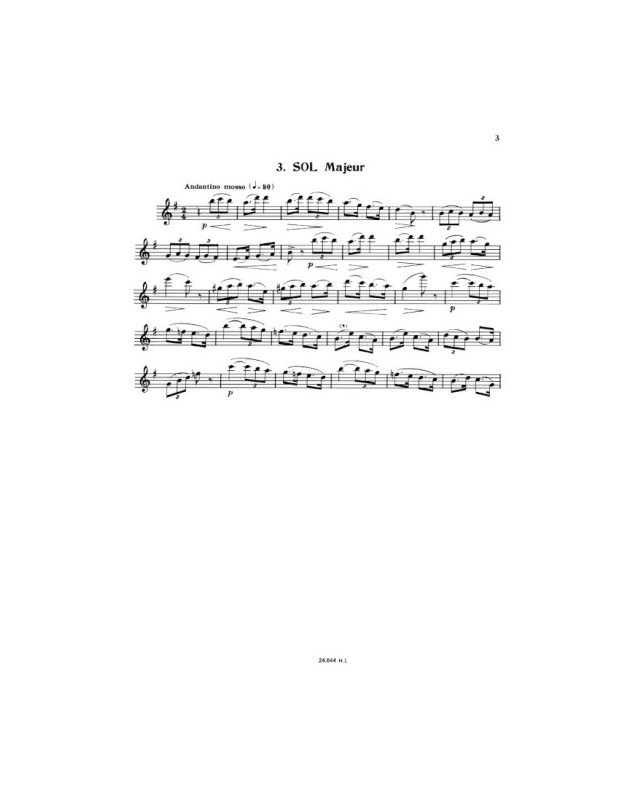 Giuseppe Gariboldi : Vingt (20) Caprices Etudes Op.333  - Flûte