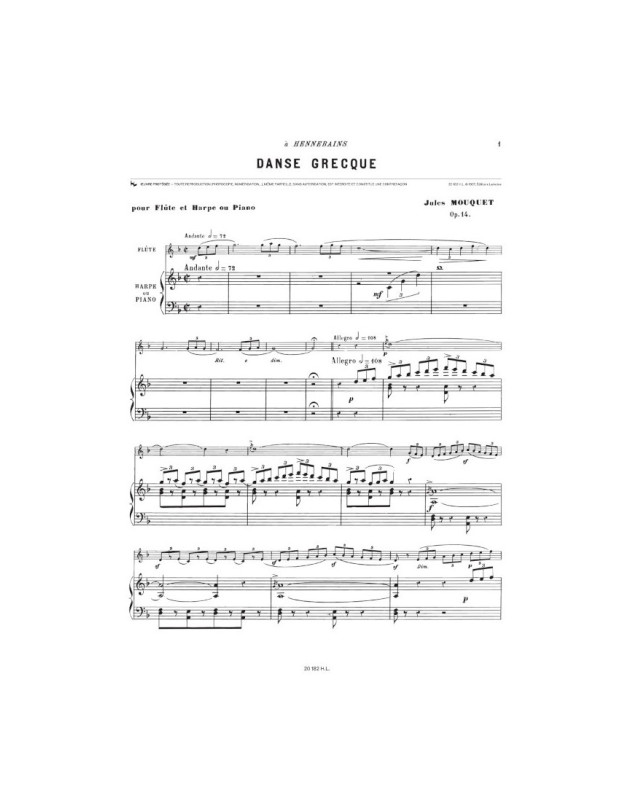 Danse grecque Op.14