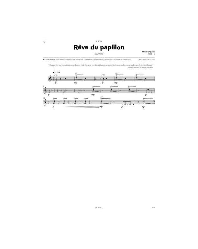 Flûte du Merle, Sifflements des Crapauds... Vol.1 - BELOT | Henry Lemoine