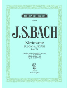 Bach - Busoni : Präludien und Fughetten - Busoni-Ausgabe Band XX