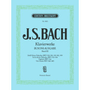 Bach - Busoni : Kleine Präludien - Busoni Ausgabe Band III