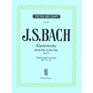 Bach - Busoni : Dreistimmige Inventionen BWV 787 - 801