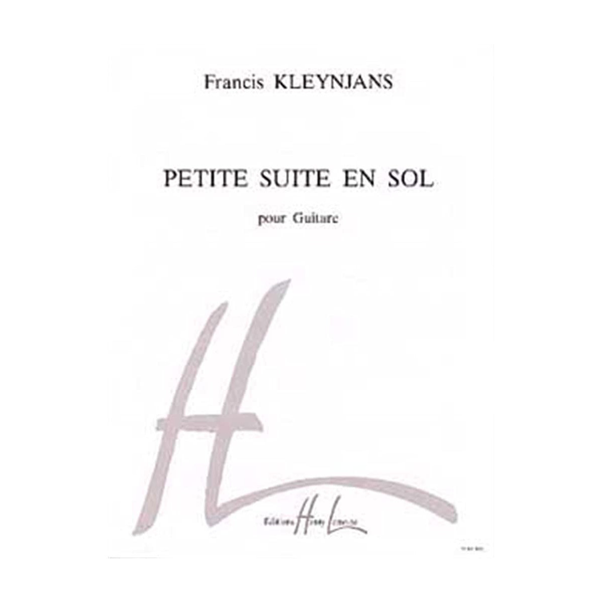 Francis Kleynjans : Petite suite en sol
