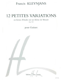 Francis Kleynjans : 12 Petites variations Op.152