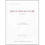 Francis Kleynjans : Deux (2) Pièces en ré