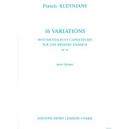 Francis Kleynjans : Variations sentimentales et capricieuses Op.66
