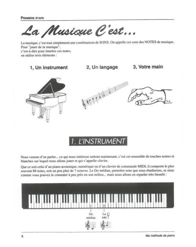 Jean-Philippe Delrieu : Ma Méthode De Piano Vol 1
