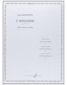 Jean Martinon : Deuxième (2ème) Sonatine, op. 19 n° 12